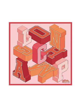 LONGCHAMP | Seidenschal 70 UNIVERSITY | 